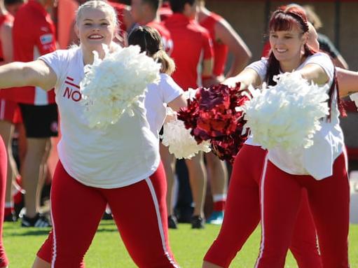 The North Adelaide Football Club has revealed the Rockettes will not be returning in season 2025. Picture: Supplied