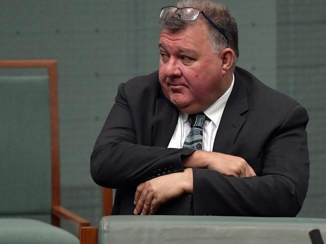 CANBERRA, AUSTRALIA - FEBRUARY 04: Member for Hughes Craig Kelly in the House of Representatives at Parliament House on February 04, 2021 in Canberra, Australia. Prime Minister Scott Morrison has told Liberal MP Craig Kelly to heed expert medical advice, after the outspoken politician promoted unproven coronavirus treatments and questioned the safety of vaccinations. (Photo by Sam Mooy/Getty Images)