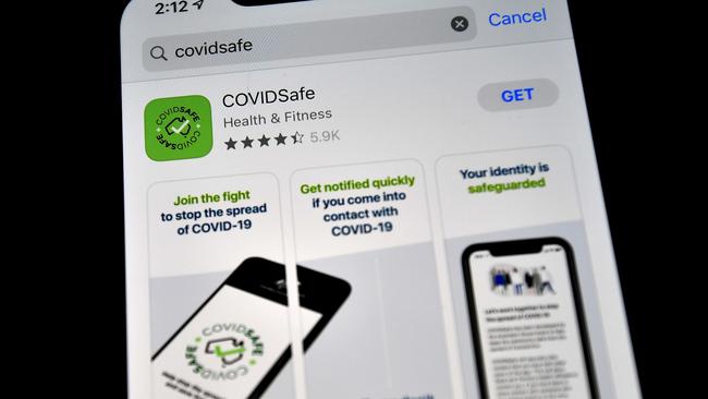 The COVIDSafe app is out now for iOS and Android, but has issues on the iPhones used by almost half of Australia. Picture: Saeed Khan/AFP