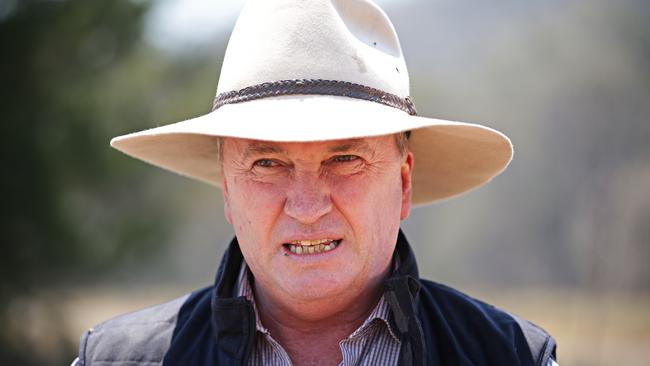 Former Nationals leader and deputy PM Barnaby Joyce says he’s disappointed ‘another piece of Australia has been sold to the Chinese’. Picture: Adam Yip