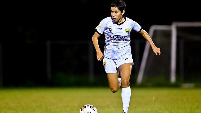 Gold Coast United winger Kira Richards-Bassett. Photo: Kyoko