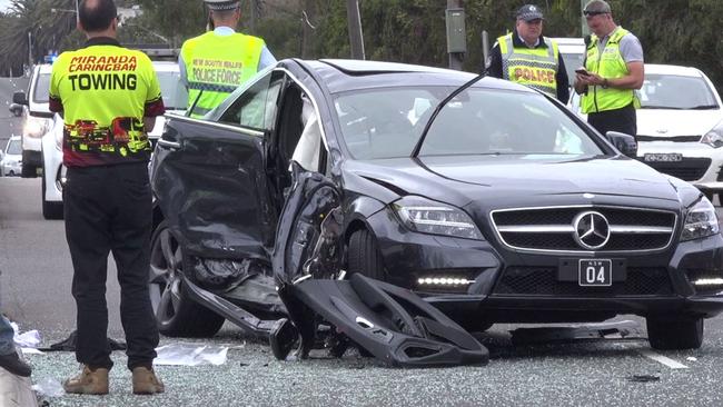 Mr Vieira’s wife Gai, 58, was struck side-on in the crash. Picture: TNV