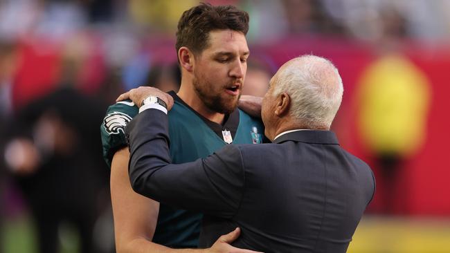 Arryn Siposs has been let go by the Philadelphia Eagles. (Photo by Gregory Shamus/Getty Images)