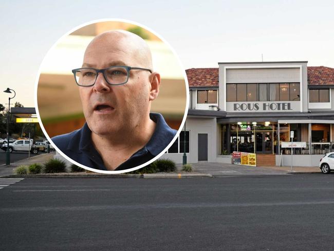 Lismore Mayor Steve Krieg buys Rous Hotel.