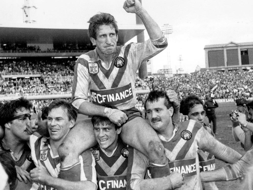 Steve Mortimer is a legend of the Canterbury Bulldogs, having played 273 games before retiring in 1988. Picture: Peter Kurnik.