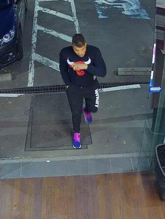 Kerry Giakoumis was spotted on CCTV before his death.