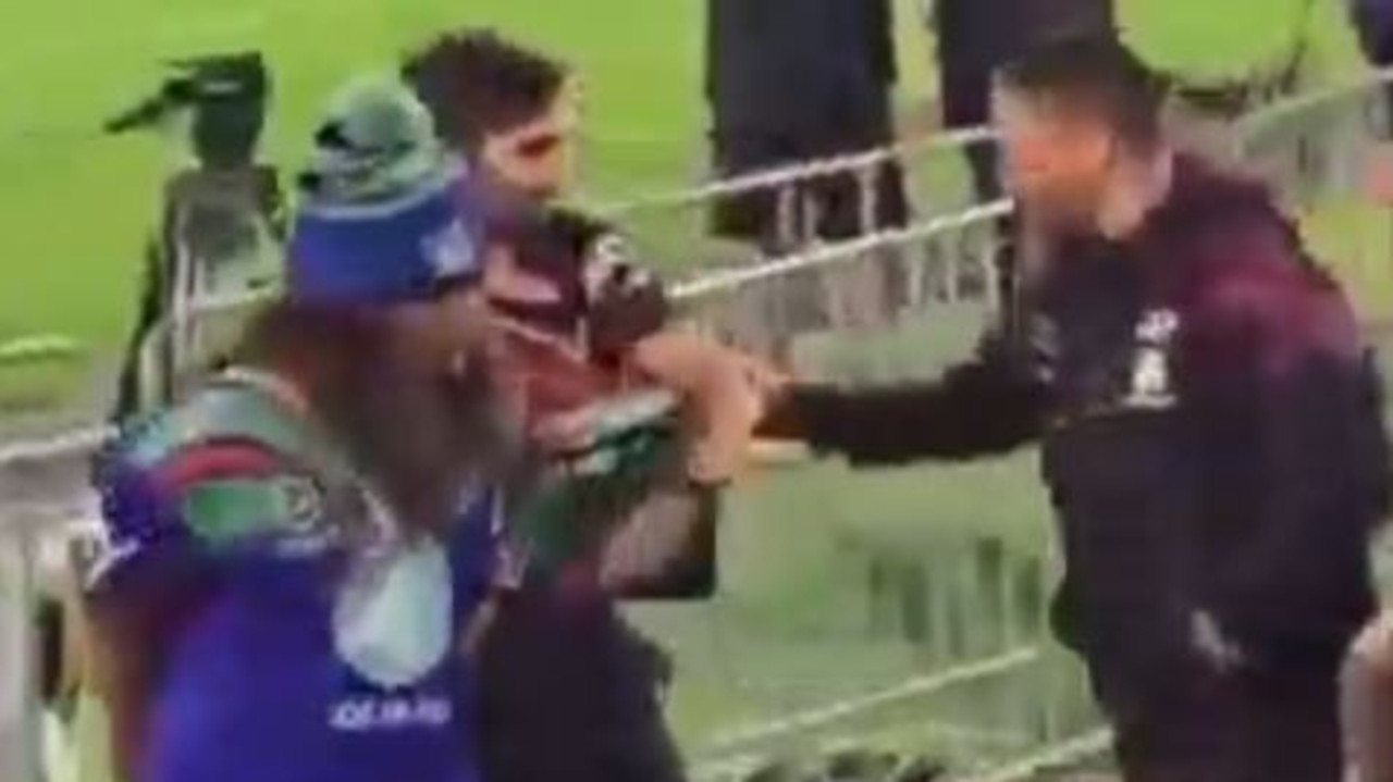 Manly player learns fate after sideline altercation with fan