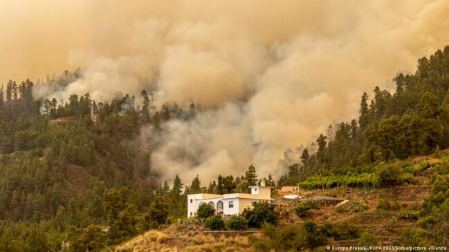 Wildfires in Spain