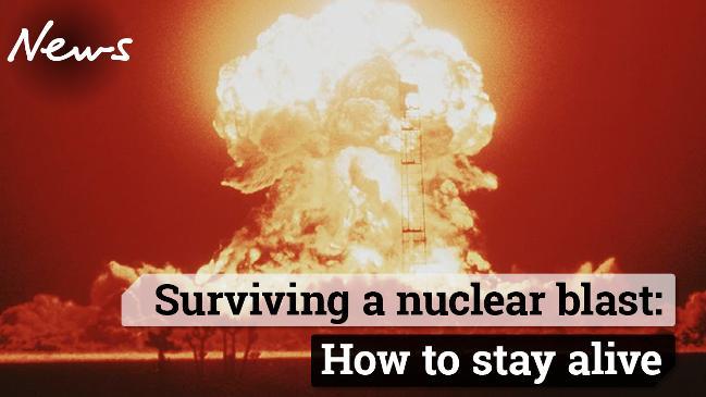 Surviving a nuclear blast. How to stay alive.