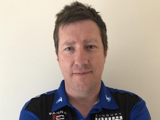 New Sunbury Kangaroos EDFL coach Leigh Sporle. Picture: Supplied