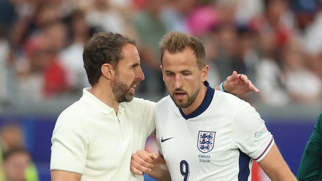 England’s continual international failure is weighing on coach Gareth Southgate. Picture: Richard Pelham/Getty Images