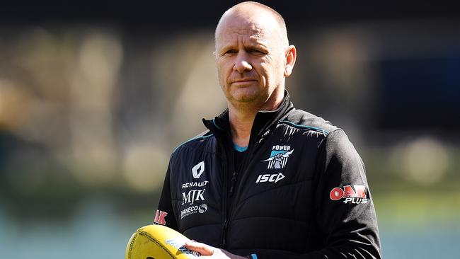 Ken Hinkley is on the Gold Coast’s radar. Picture: Getty Images