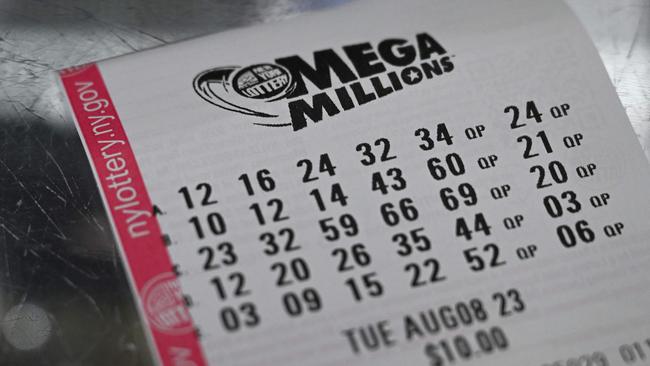 US Mega Millions is offering a $1 billion first prize. Picture: Angela Weiss/AFP