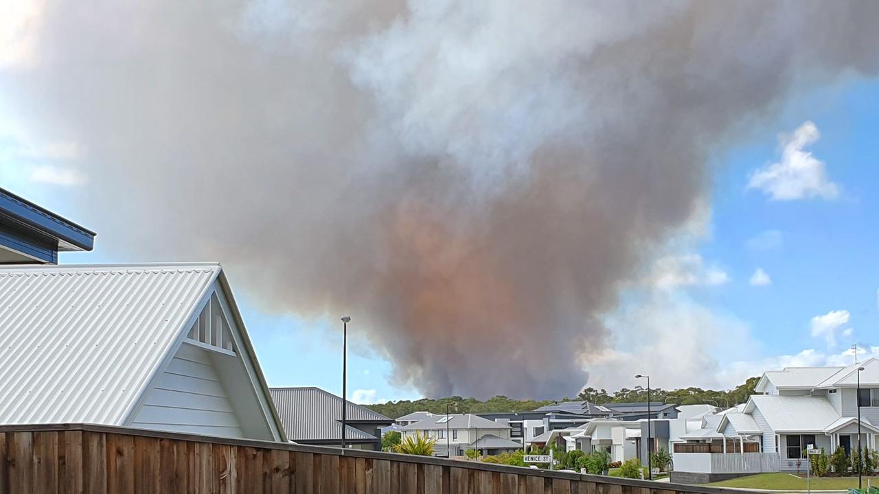 Peregian Beach fires: Crews battling ‘out of control grass fires ...