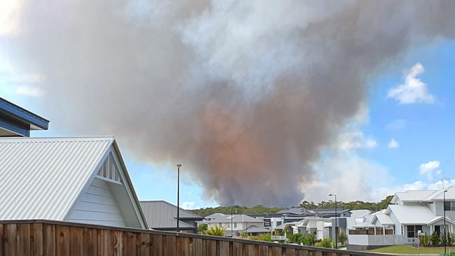 Peregian Beach residents have been warned about fresh fire threats. Picture: Supplied