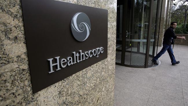 In Australia, Healthscope runs 43 private hospitals Picture: Bloomberg