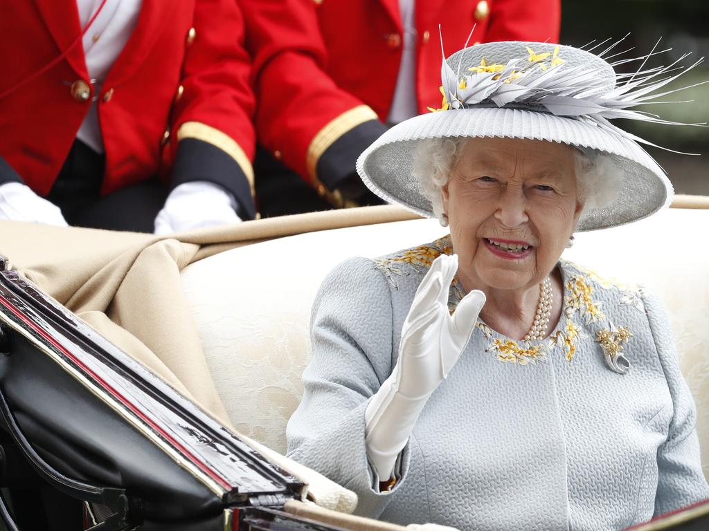 The Queen was again a popular figure at Ascot. Picture: AP