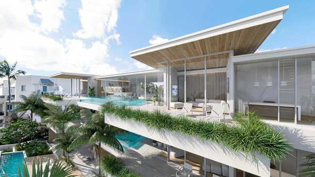 IN DEMAND: The new Infinity apartments on Gympie Tce, Noosaville, are the latest in luxury, large scale apartment offerings on the Coast. Picture: Contributed