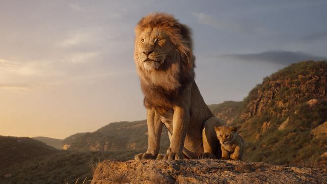 James Earl Jones voiced Mufasa in the 2019 The Lion King remake. Picture: Disney