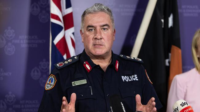 Police Commissioner Michael Murphy has flagged an overhaul of the force’s disciplinary procedures following union pressure. Picture: Pema Tamang Pakhrin