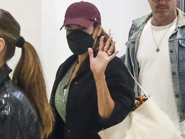 Ryan Gosling and Eva Mendes arrived in Sydney last month. Picture: Media Mode