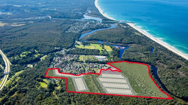 Bayside Brunswick site at Brunswick Heads. Picture: News Regional Media.