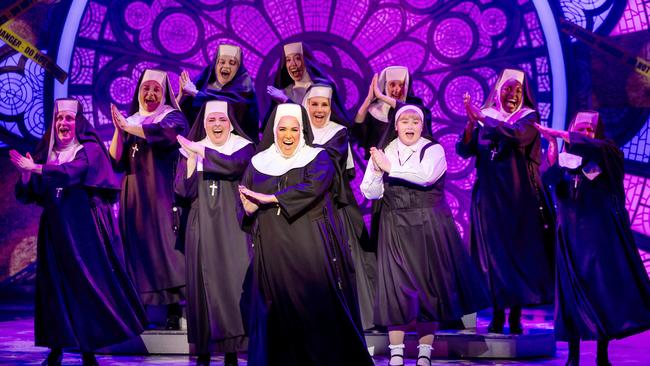 Sister Act is on now at QPAC. Picture: Daniel Boud