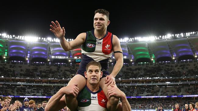 Hayden Ballantyne now has some Fremantle players as owners in his horses. Picture: Paul Kane / Getty Images