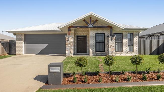 The home at 9 Staunton Ave, Highfields, is for sale for offers over $799,000. Picture: realestate.com.au