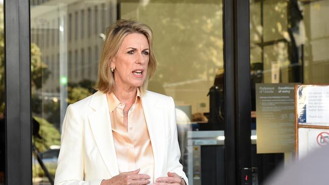 Liberal MP and opposition health spokesperson Georgie Crozier said Labor had taken the people of Werribee for granted for decades. Picture: NewsWire / Josie Hayden.