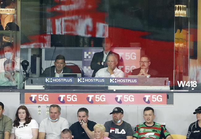 Wayne Bennett in the coach’s box at the NRL grand final 2021 (Image/Josh Woning)