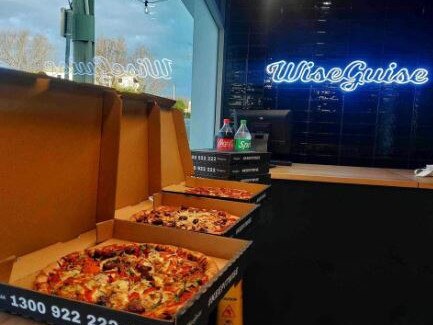 A popular pizza chain in Tasmania, WiseGuise Pizza, has closed its stores in the regional cities of Burnie and Devonport due to tough economic conditions and rising costs of running a family business. Picture: Instagram