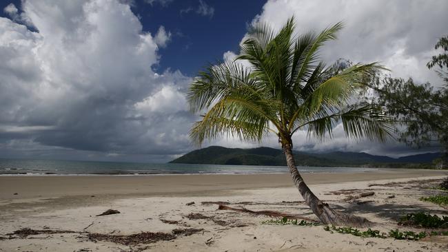 The picturesque scene at Thornton Beach in the Daintree Rainforest, near where Cindy Waldron was taken. Picture: Marc McCormack