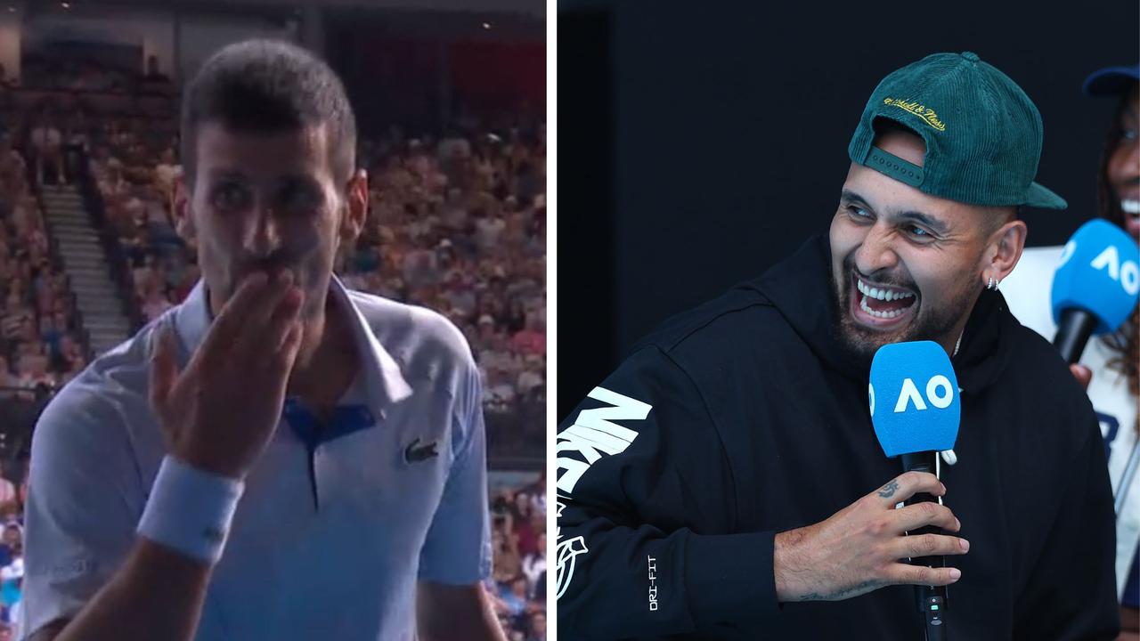 Novak Djokovic Takes Nick Kyrgios Bromance To The Next Level, Blowing ...