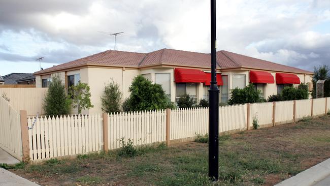 The Tarneit home where Anthony Sherna and Susanne Wild lived. Picture: Nicole Garmston