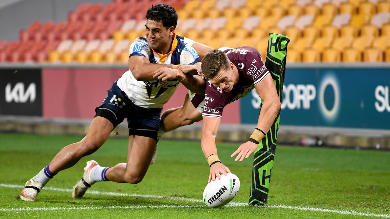 Reuben Garrick has piled on the points for Manly in 2021.