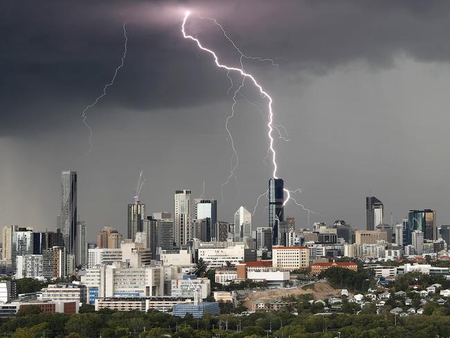 South East Queensland is forecast for more severe storms on Sunday. Picture: Josh Woning