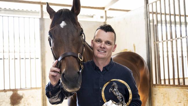 Joe Pride has no regrets setting Everest winner Think About It for the Doncaster Mile. Picture: NCA NewsWire/Monique Harmer