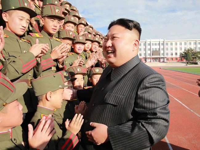 North Korea has made repeated military threats against Australia. Picture: AFP/KCNA via KNS