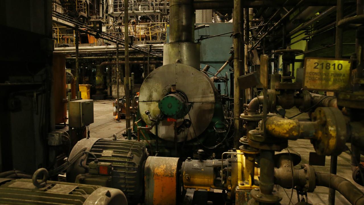 The turbine hall of the now closed Liddell Power Station. Picture: Britta Campion