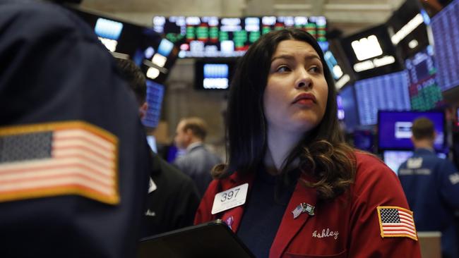 US stocks are set for their best annual performance since 2013. Picture: AP