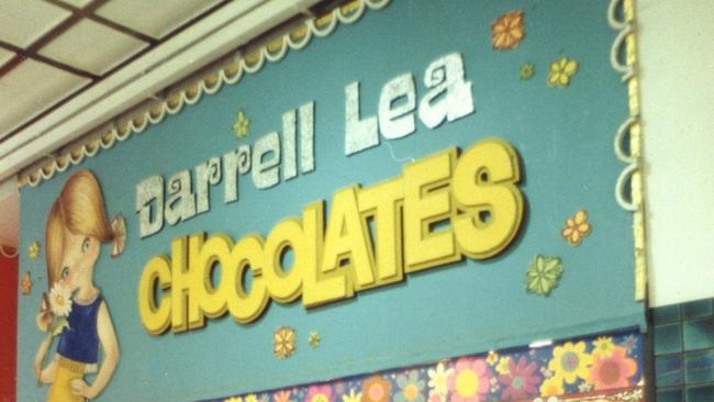 Darrell Lea Chocolates back in the 1980s.