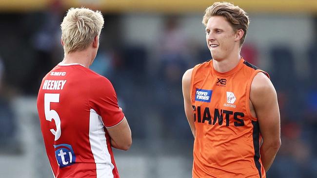 Isaac Heeney and Lachie Whitfield are both SuperCoach stars.