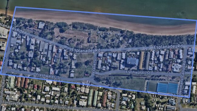 PSPA declared on Charlton Esplanade. Picture QLD Police.jpg