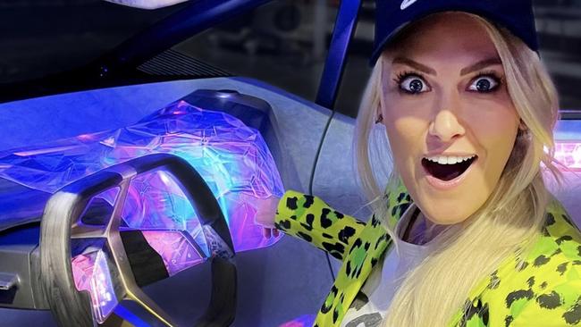 Alex has been faced with her fair share of obstacles. Picture: Instagram/supercarblondie