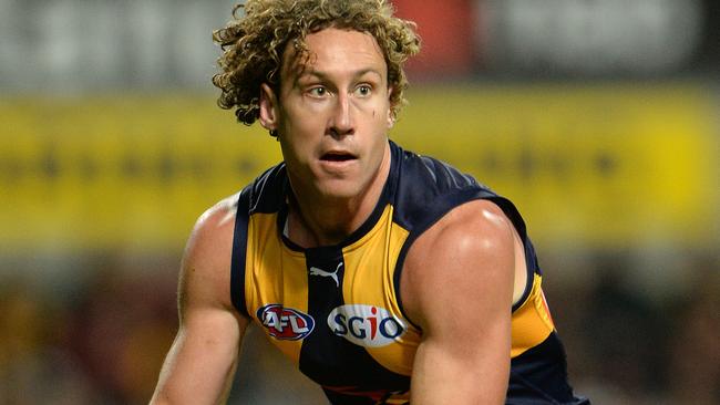 Matt Priddis will play alongside Sam Mitchell in the West Coast midfield in 2017. Picture: Daniel Wilkins