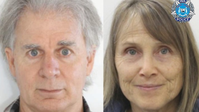 Ena Melville, 62, and Douglas Sims, 68, have not been heard from since Monday, September 30. Picture: WA Police