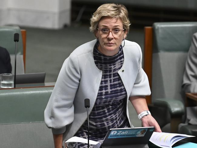 CANBERRA, AUSTRALIA, NewsWire Photos. MARCH 18, 2024: Zali Steggall during Question Time at Parliament House in Canberra. Picture: NCA NewsWire / Martin Ollman