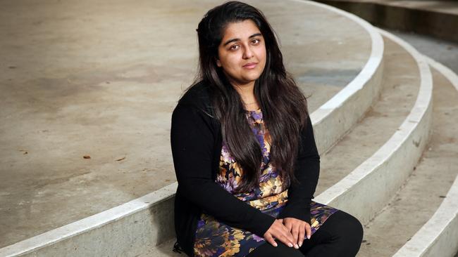 Nafia Khan. Nafia  now 27 was tricked in to returning to Pakistan. Picture: Richard Dobson