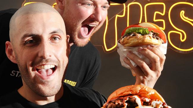 Chaddies Patties was named as the best burger on the Gold Coast in 2023. Picture Glenn Hampson